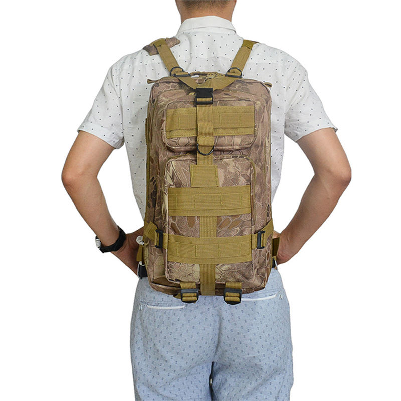 Hebe Sports Tactical Backpack – Rugged Outdoor, Hiking, Military, Survival, Travel & Adventure Gear Bag