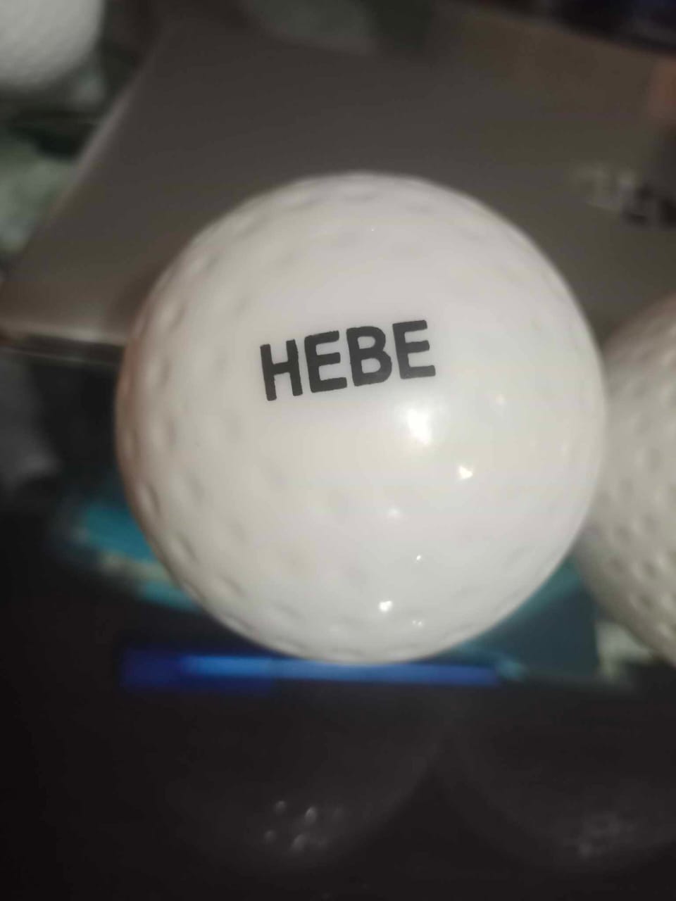 Hebe Sports Field Hockey Light Dimple Ball | Solid Core Practice & Training Ball